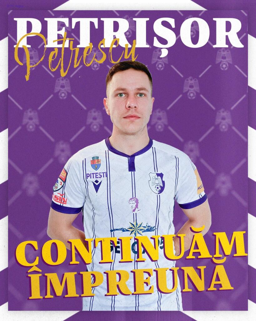 Petrișor Petrescu rămâne vultur alb-violet