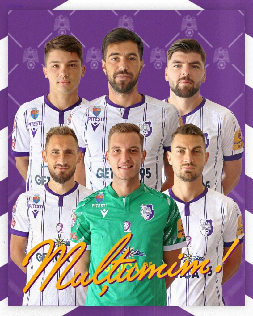 FC Argeș se desparte de mai mulți jucători