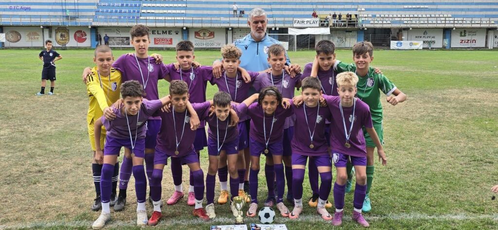 FC Argeș U13 a obținut bronzul la Brașov Junior’s Cup