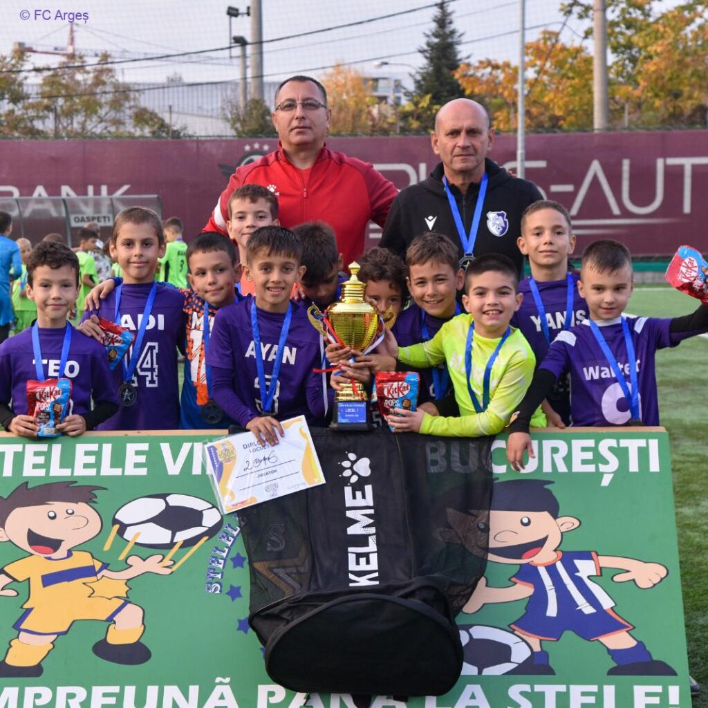 FC Argeș U9 a câștigat Cupa Stelelor Viitorului