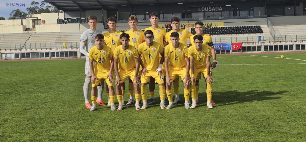 Yanis Pîrvu a fost căpitan în meciul cu Turcia U18