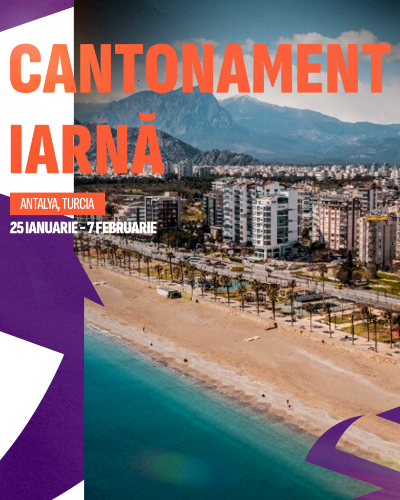 Programul complet al cantonamentului din Antalya