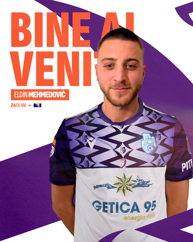 Bosniacul Eldin Mehmedović este jucătorul Argeșului
