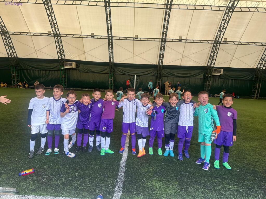 FC Argeș U8 a obținut bronzul la Lions Academy Junior Cup