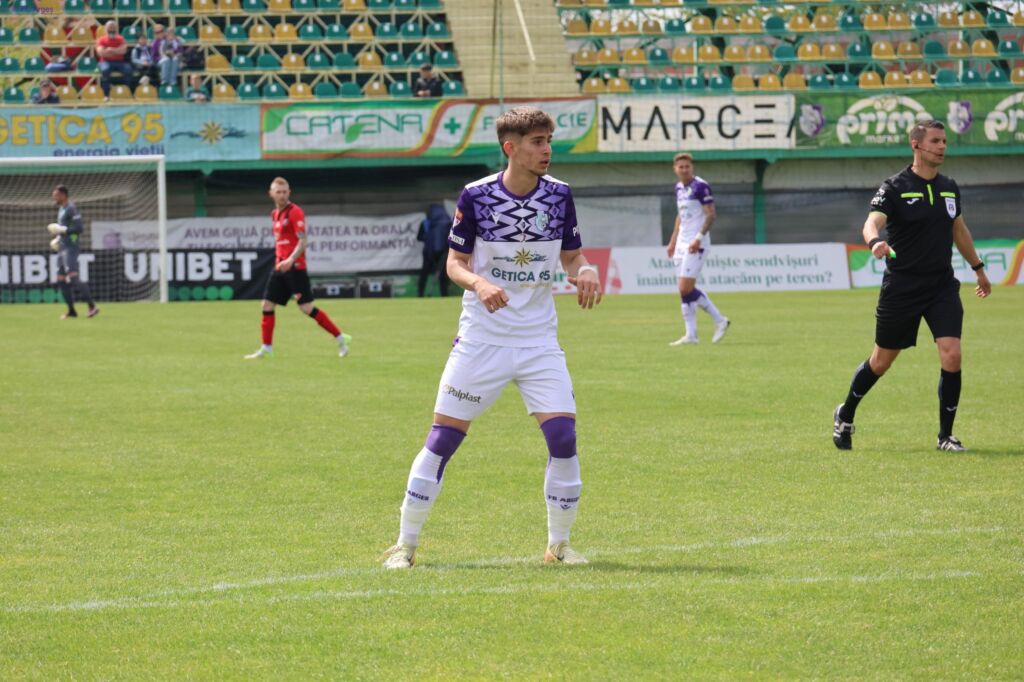 Adriano Manole a debutat pentru FC Argeș