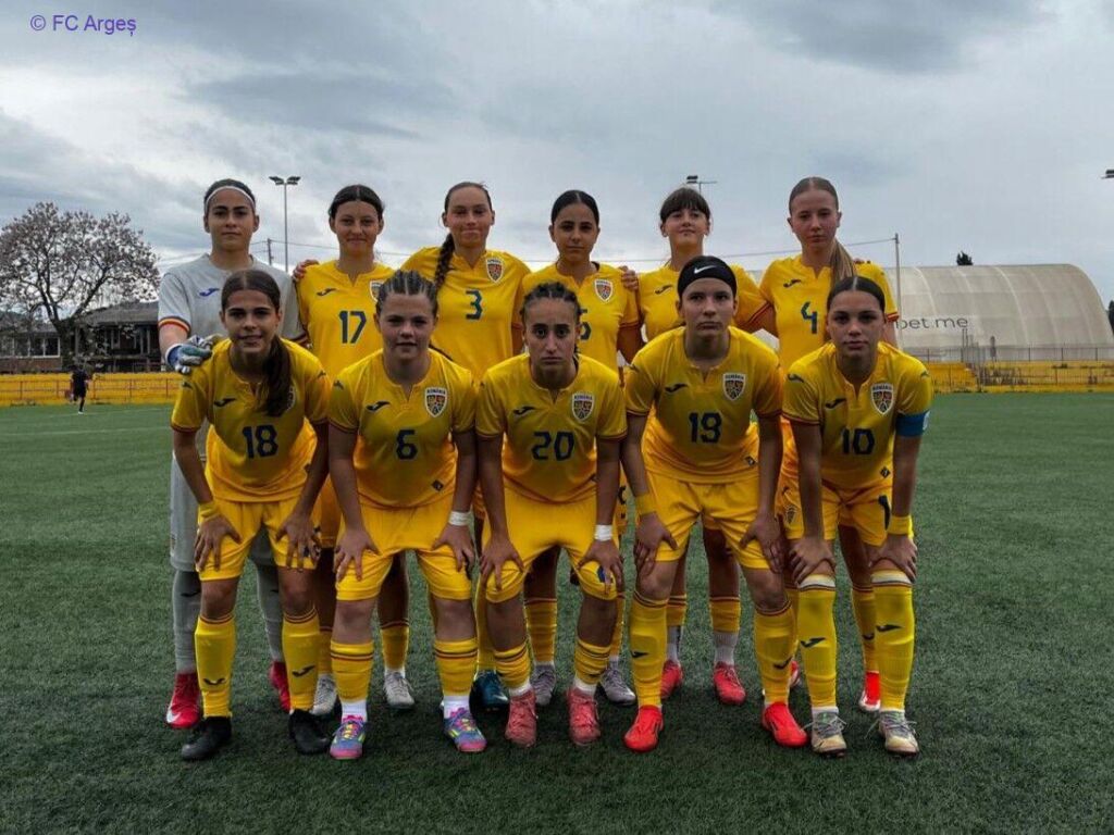 Rebeca Abagiu a participat alături de România WU16 la Turneul de dezvoltare UEFA din Muntenegru
