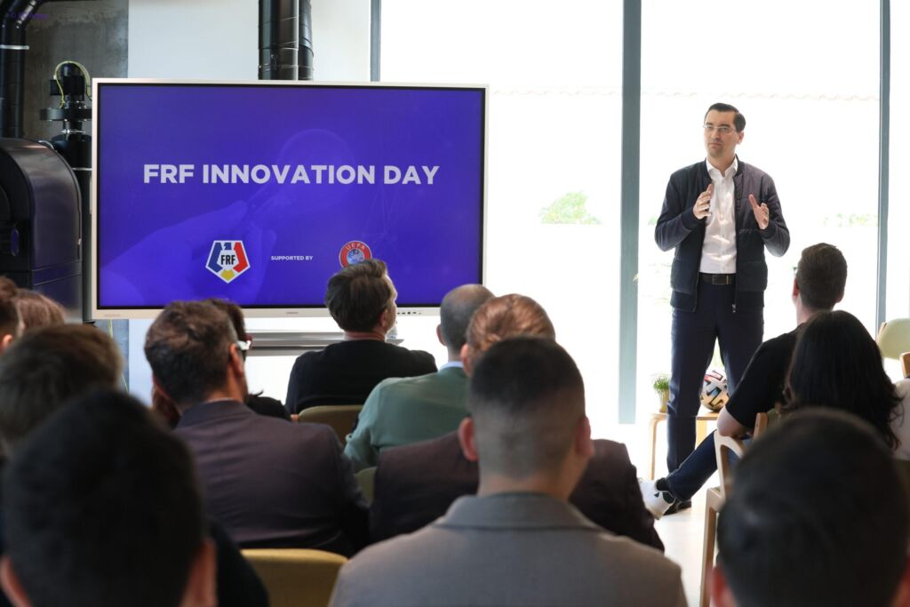 Alexandru Fieraru a reprezentat clubul la FRF Innovation Day 2025