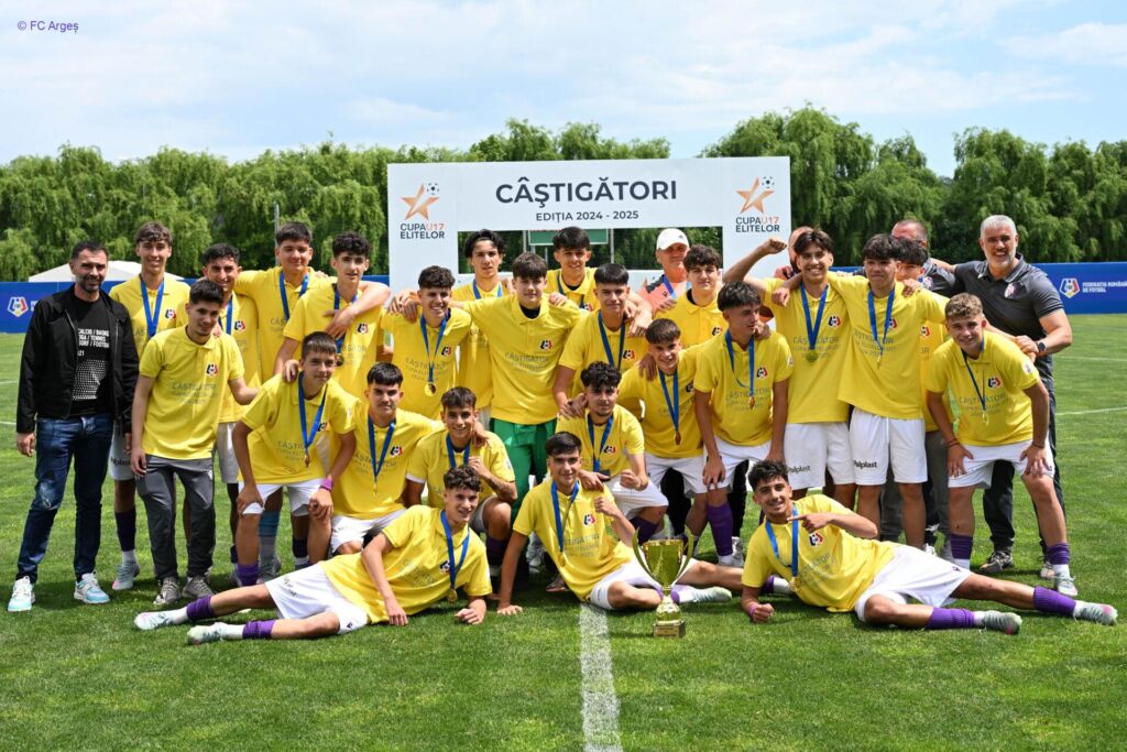 FC Argeș a câștigat Cupa Elitelor U17