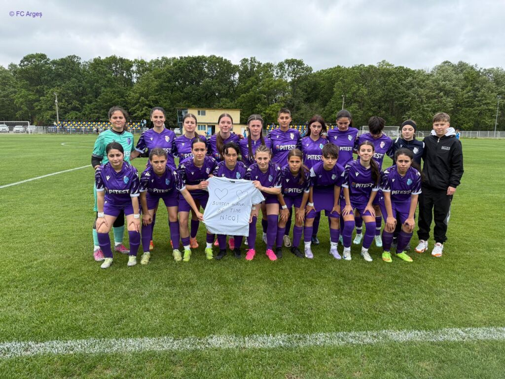 FC Argeș a pierdut meciul cu Universitatea Craiova în Liga 2 Feminin