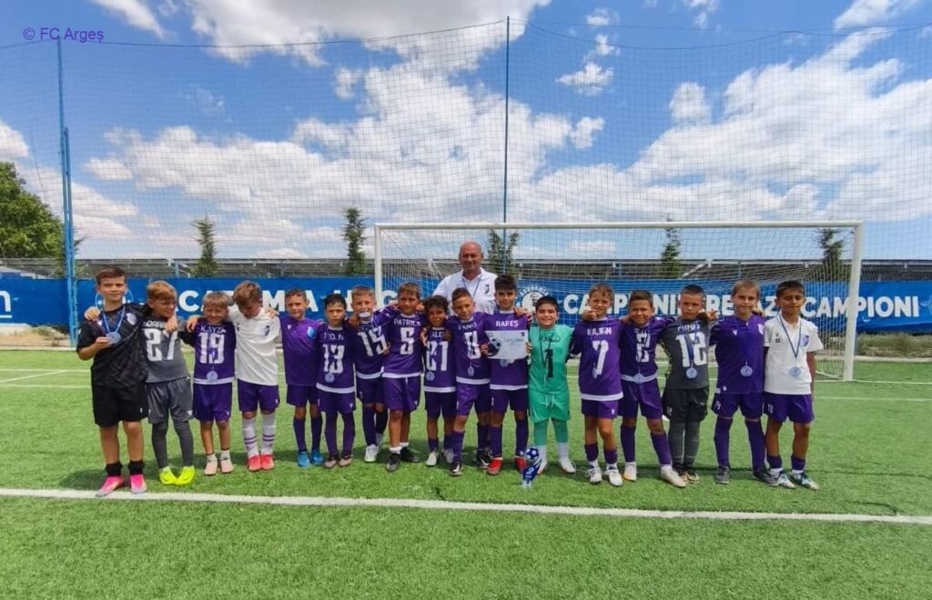 FC Argeș U9 a obținut argintul la Turneul Iosif Bükössy