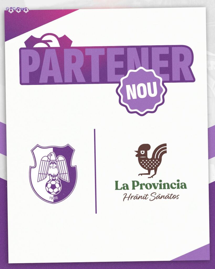 Grupul Carmistin, prin brandul La Provincia, este noul partener al clubului FC Argeș