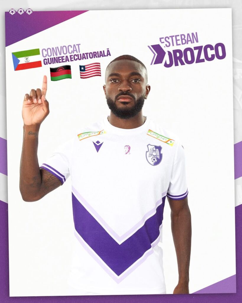 Esteban Orozco convocat pentru meciurile cu Malawi și Liberia
