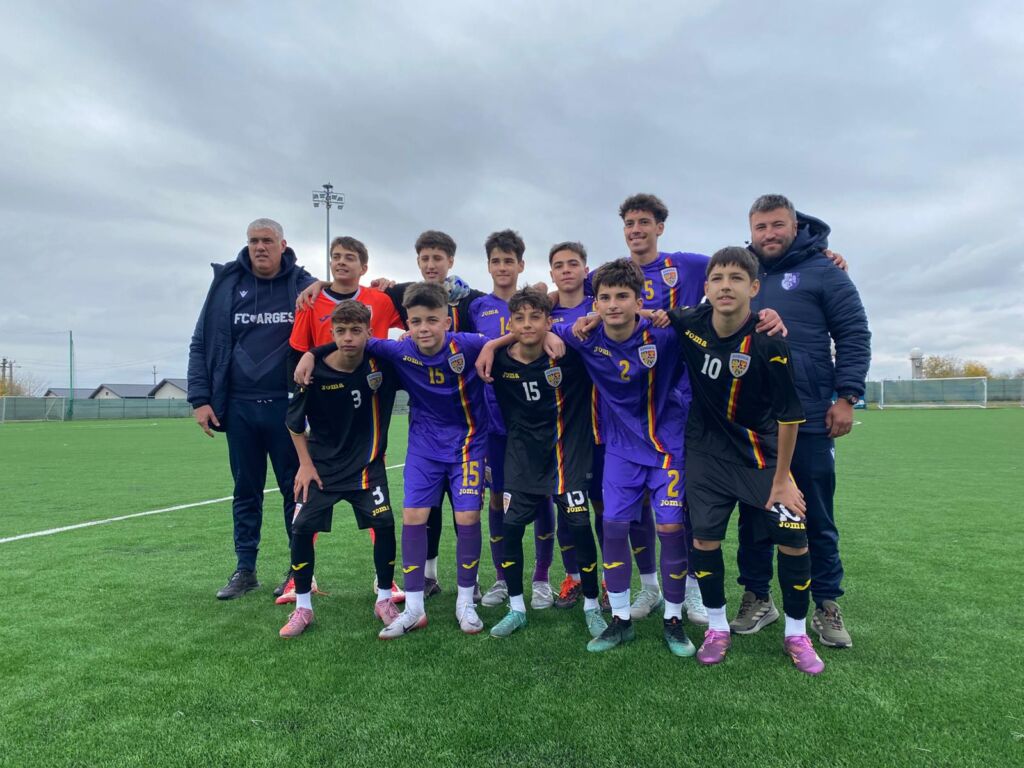 FC Argeș a trimis 10 vulturași la selecția organizată pentru România U15