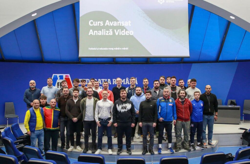 Cosmin Ion a absolvit Cursul de Dezvoltare în Analiză Video pentru Cluburile Profesioniste organizat de FRF