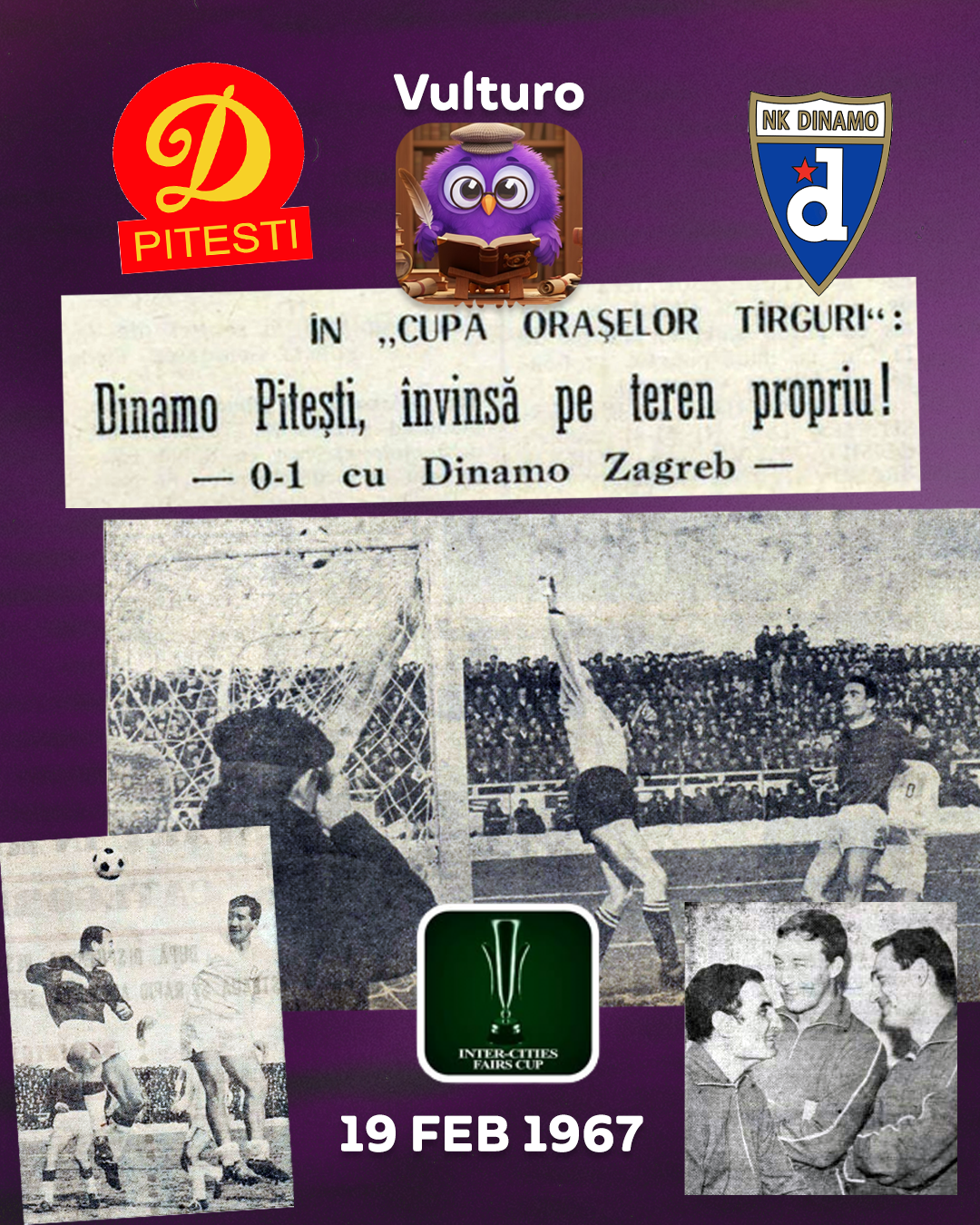 Cum a scăpat Dinamo Zagreb din „ghearele” piteștenilor în 1967