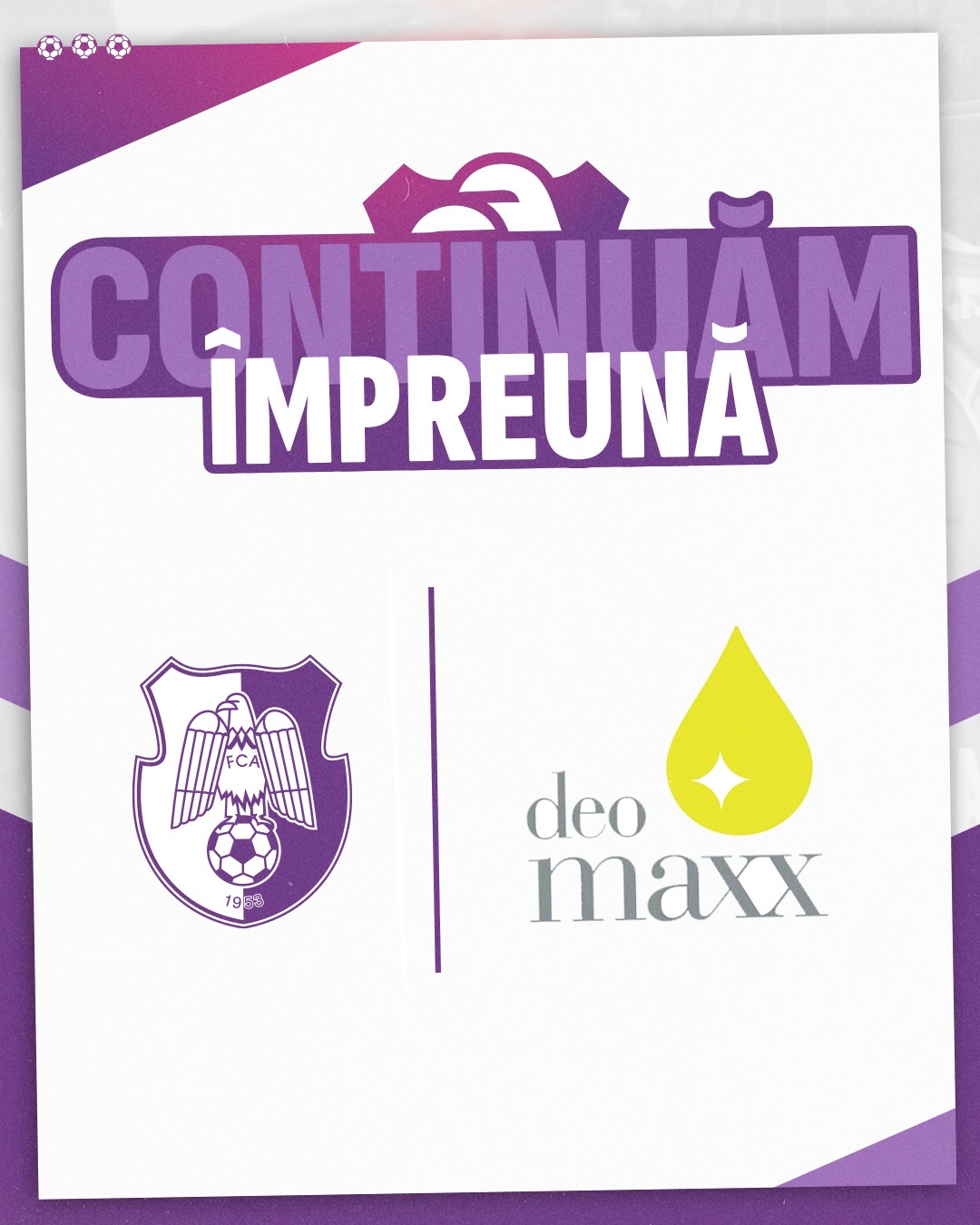 Parteneriatul nostru cu DeoMaxx™️ continuă