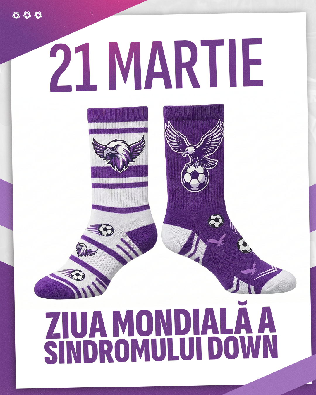 FC Argeș – Ziua Mondială a Sindromului Down (21 martie 2026)