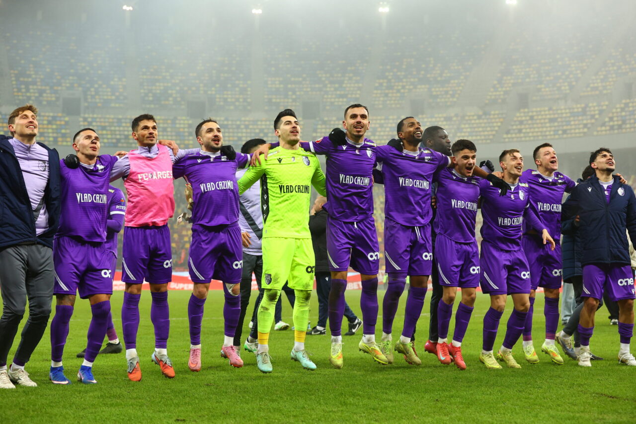 FC Argeș învinge Dinamo și obține calificarea în Play-Off