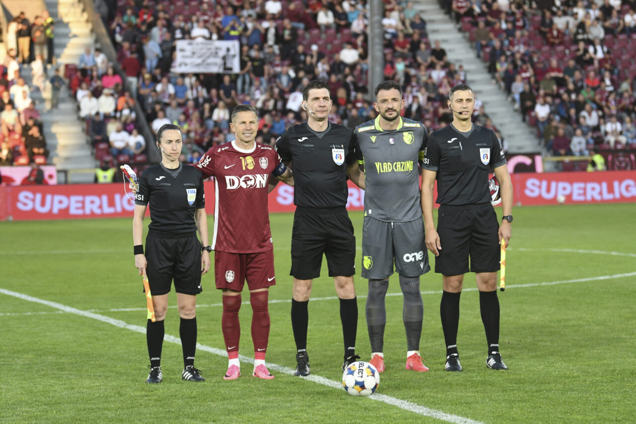 FC Argeș încheie sezonul cu un punct în Gruia, într-o seară dedicată retragerii lui Ciprian Deac