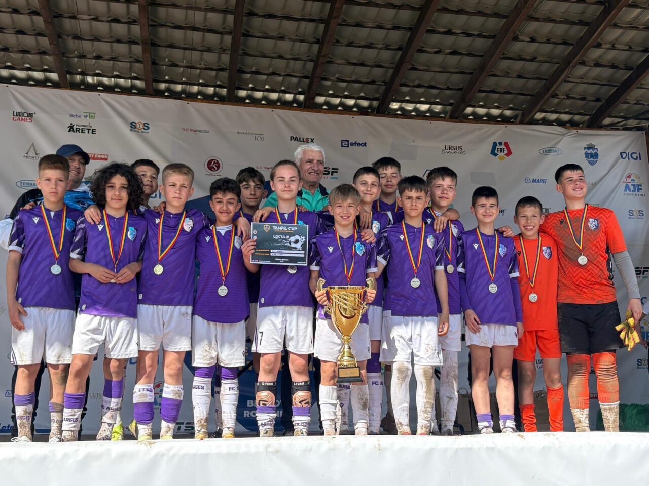 FC Argeș U12 a obținut argintul la Tâmpa Cup U12